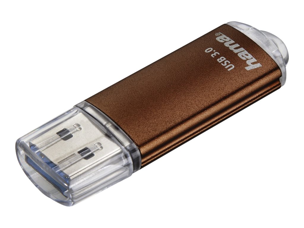HAMA FlashPen "Laeta", USB 3.0, 256 GB, 40MB/s, Braun