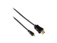 HAMA HDMI/HDMI-micro Kabel 0,5 m High Speed ethernet 74239