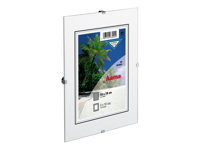 HAMA Rahmenloser Bildhalter Clip-Fix Normalglas 13 x 18 cm