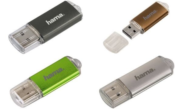 HAMA USB-Stick 64 GB Hama Laeta Grün 104300 USB 2.0