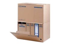 HAMELIN ELBA Archiv-Container tric System, naturbraun aus stabiler Wellpappe, m