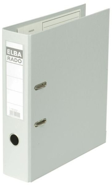 HAMELIN Elba Ordner DIN A4 Rückenbreite: 80 mm Grau 2 Bügel 100022629