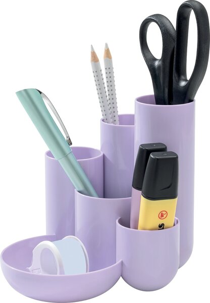 HAN Multiköcher CAMPUS, 6 Fächer, Polystyrol, pastelllila