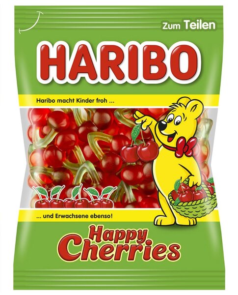 Haribo Happy Cherries 175g Fruchtgummi mit Kirschgeschmack
