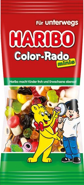 Haribo Mini Color-Rado 160g Süßwarenmischung