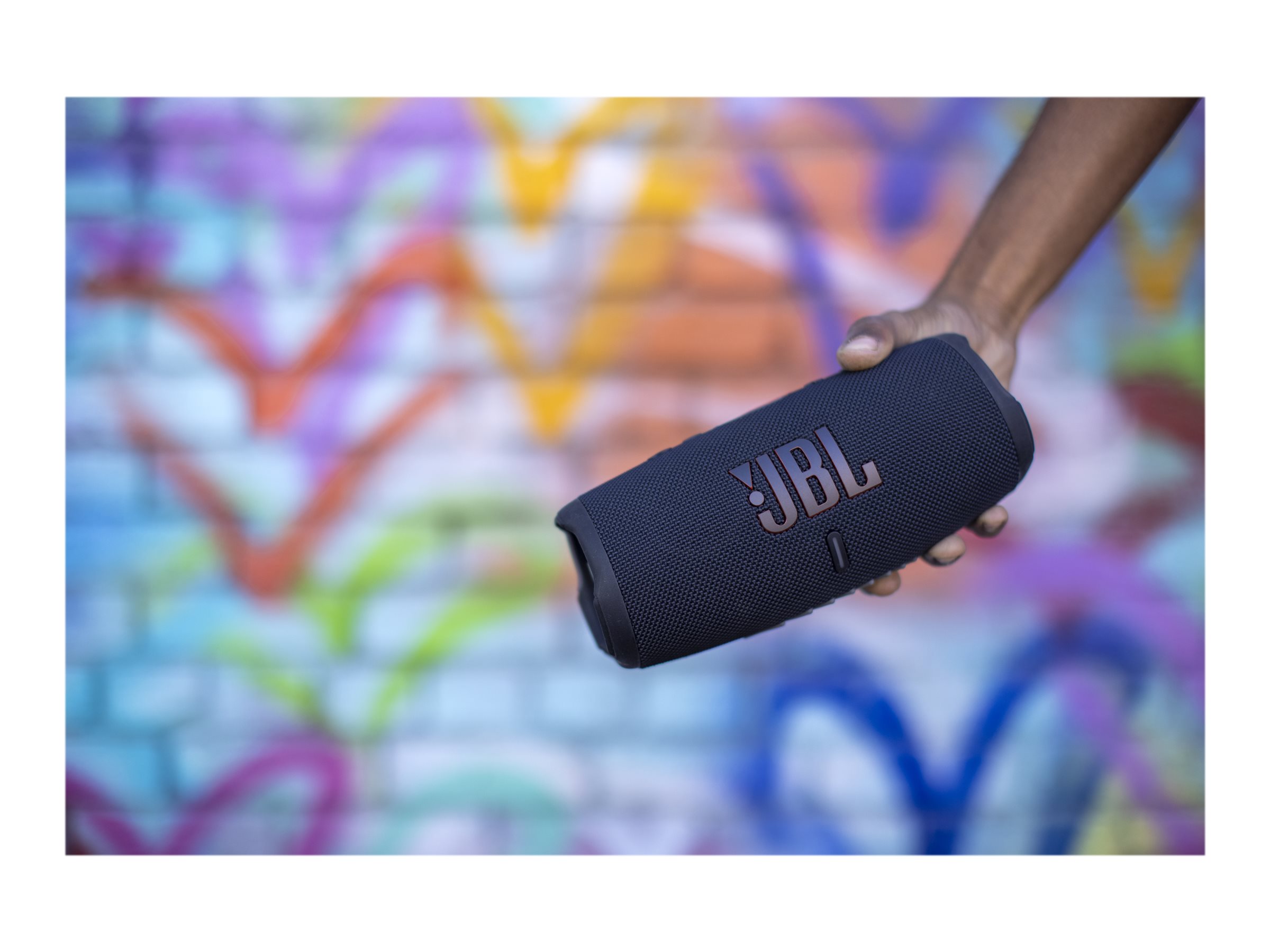 HARMAN KARDON JBL CHARGE 5 Bluetooth® Lautsprecher Outdoor, Wasserfest, USB Blau