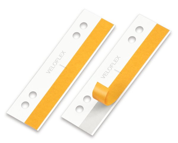 HEFTFIX pure, 105 mm, selbstklebend Lochabstand 60 und 80 mm