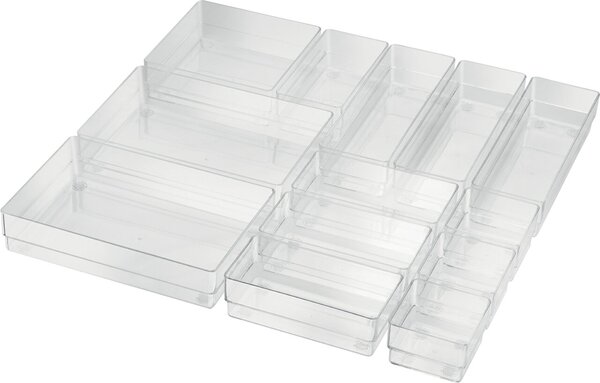 helit Schubladeneinsatz-Set "the organizer", PS, 13-teilig