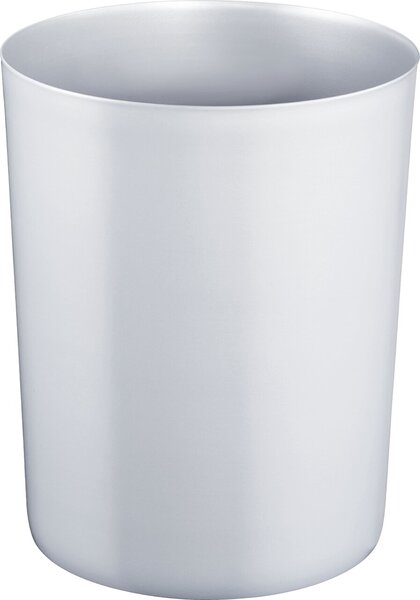 Sicherheitspapierkorb+ Alu, lichtgrau Aluminium-Einsatz, 13 L