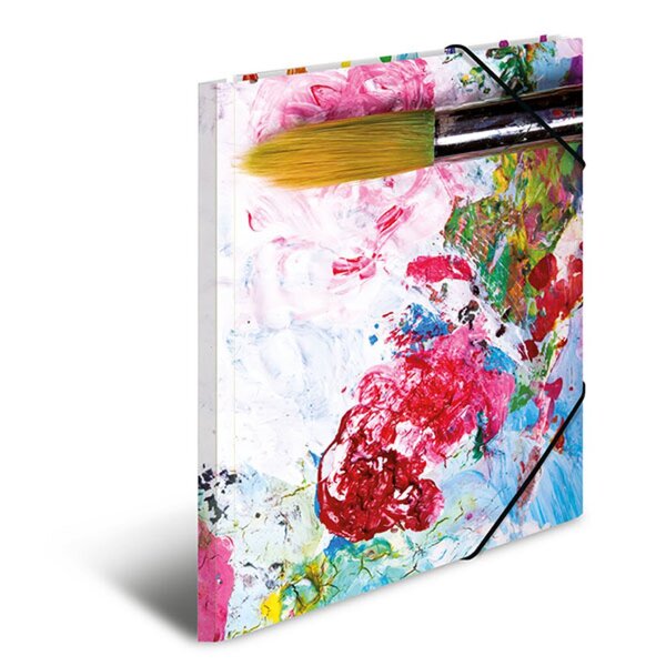 Sammelmappe A4 Farben Material Karton VE = 1 Packung = 3 Stück