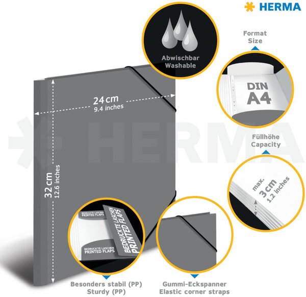 Sammelmappe Glossy A4 PP Hunde 