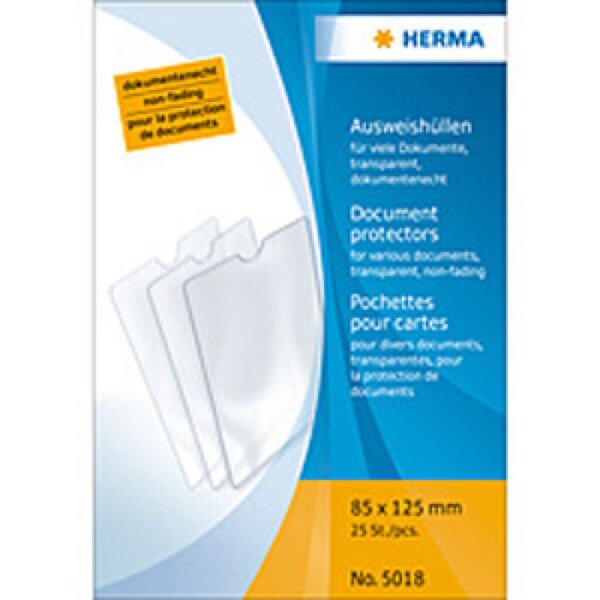 Ausweishülle 85x125 transparent für viele Dokumente