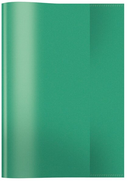 Heftschoner Folie transp. A5 dunkelgrün hoch