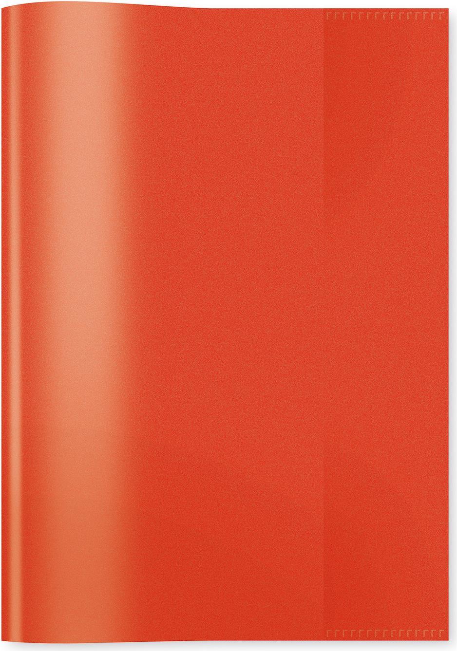 HERMA Heftschoner PP A5 transparent/rot - Rot - Transparent - Polypropylen (PP)