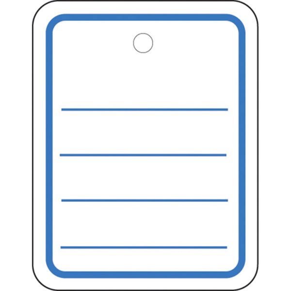 HERMA Stückwarenanhäng. 35x45 mm gelocht ohne Faden 1000 St.