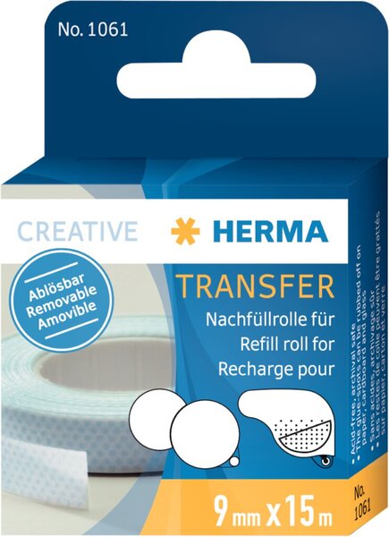 HERMA Transfer Nachfüllrolle ablösbar 15 m