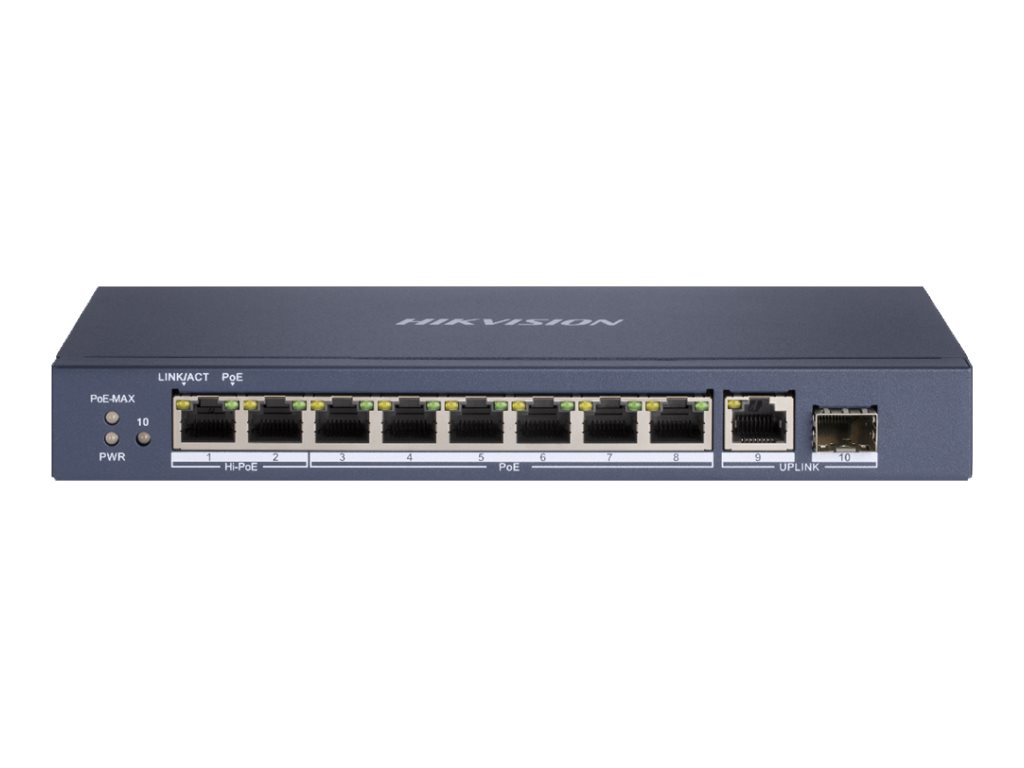 HIKVISION Digital Technology DS-3E0510HP-E Netzwerk-Switch Unmanaged Gigabit Et