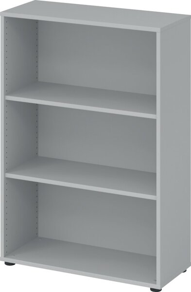 Regal 3 Ordnerhöhen, 33 cm tief Korpus Grau, 80 x 33 x 114 cm (BxTxH)