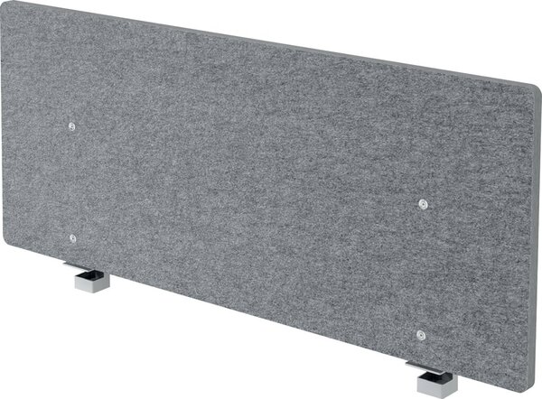 HAMMERBACHER Tischtrennwand grau 119,5 x 50,0 cm