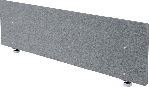HAMMERBACHER Tischtrennwand grau 179,5 x 50,0 cm