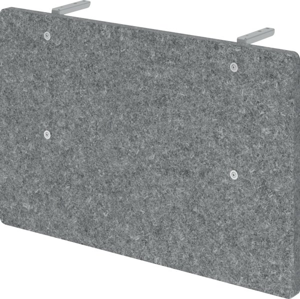 HAMMERBACHER Sichtblende grau 79,5 x 50,0 cm