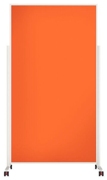 Moderationstafel VarioPin 1000 x 1800 mm, orange, Filz
