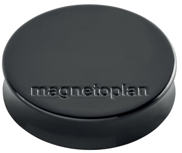 Ergo-Magnete Large, 34mm, schwarz Haftkraft 2000g