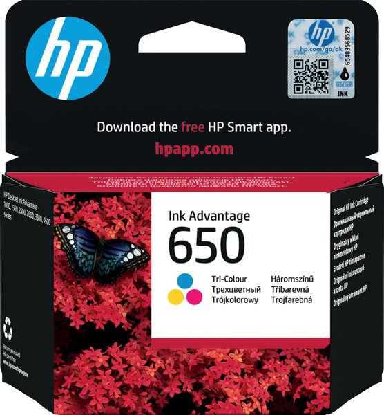 Tintenpatrone 650 Tri-colour Deskjet Ink Advantage 2515 All-in-One