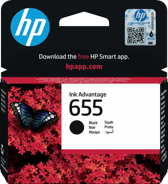 Tintenpatrone 655 schwarz Deskjet Ink Advantage 3525, 4615, 4625