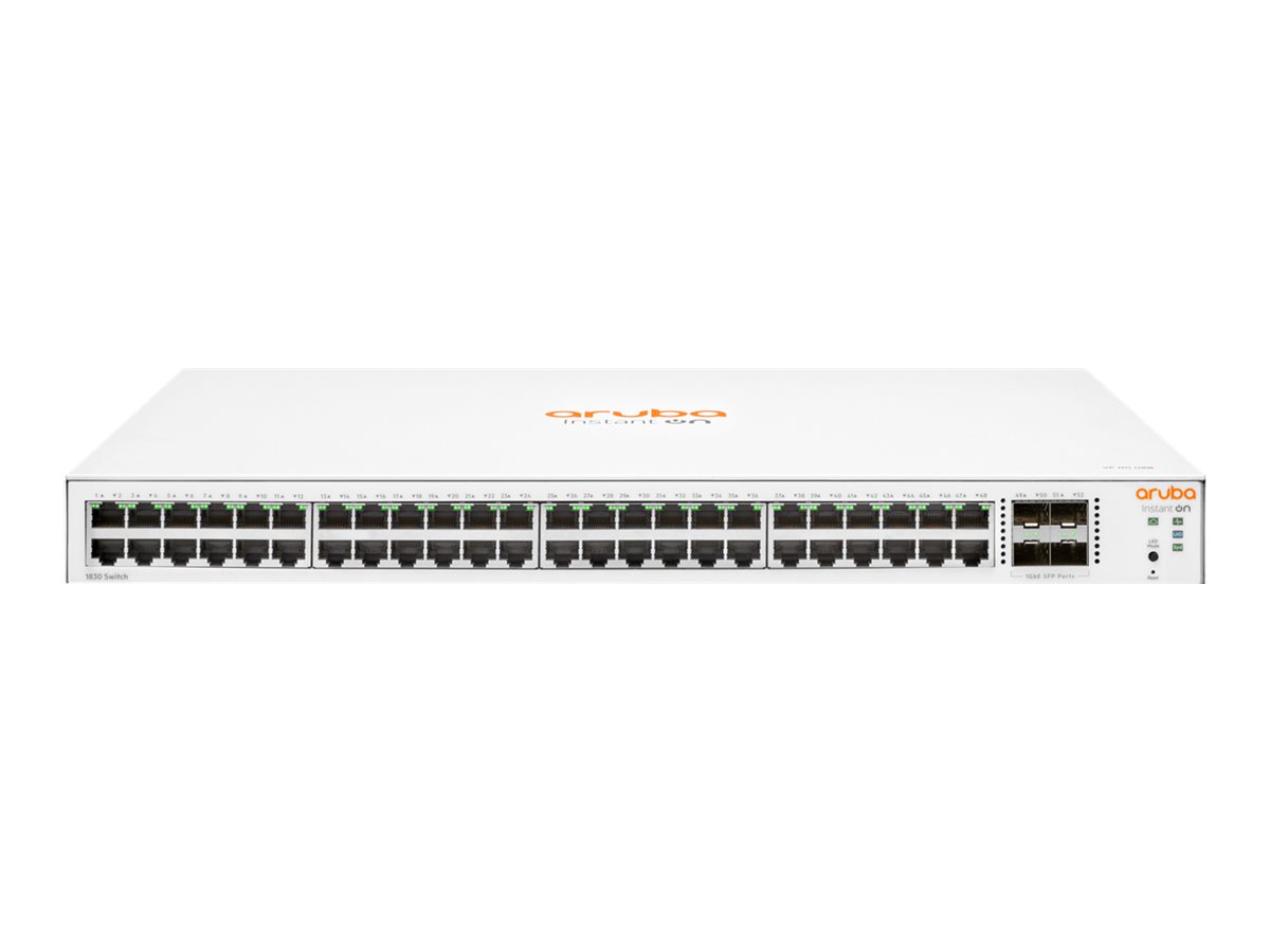 HPE Aruba Switch 1830 48G 4SFP 48xGBit/4xSFP JL814A