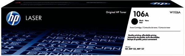 HP 106A Black Original Laser Toner Cartr