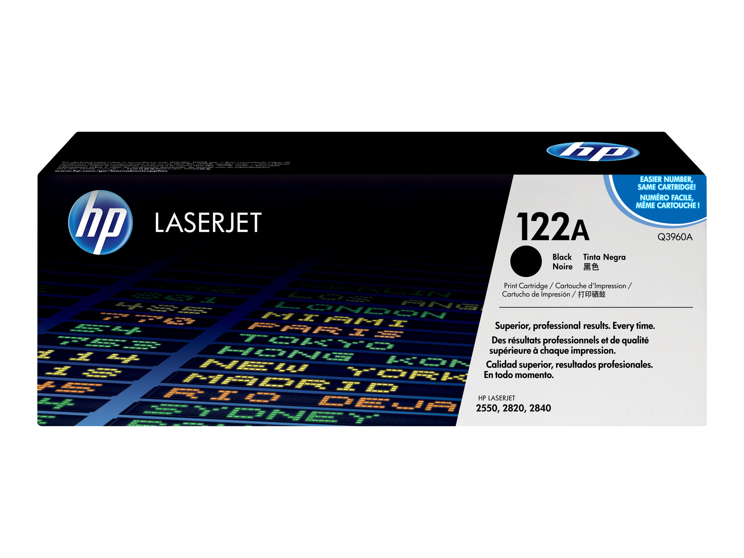 HP 122A Schwarz LaserJet Tonerpatrone (Q3960A)