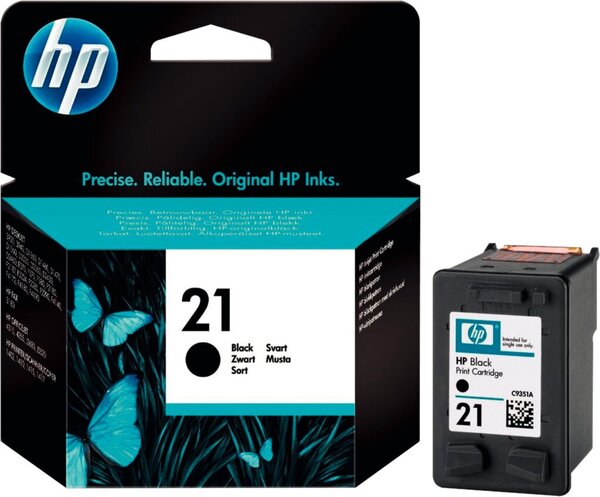HP 21 Schwarz Tintenpatrone