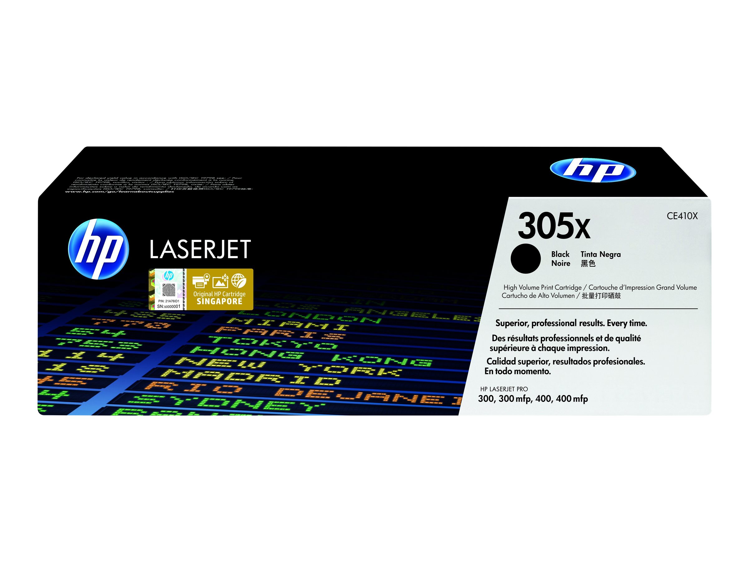 HP 305X Schwarz LaserJet Tonerpatrone (CE410X)