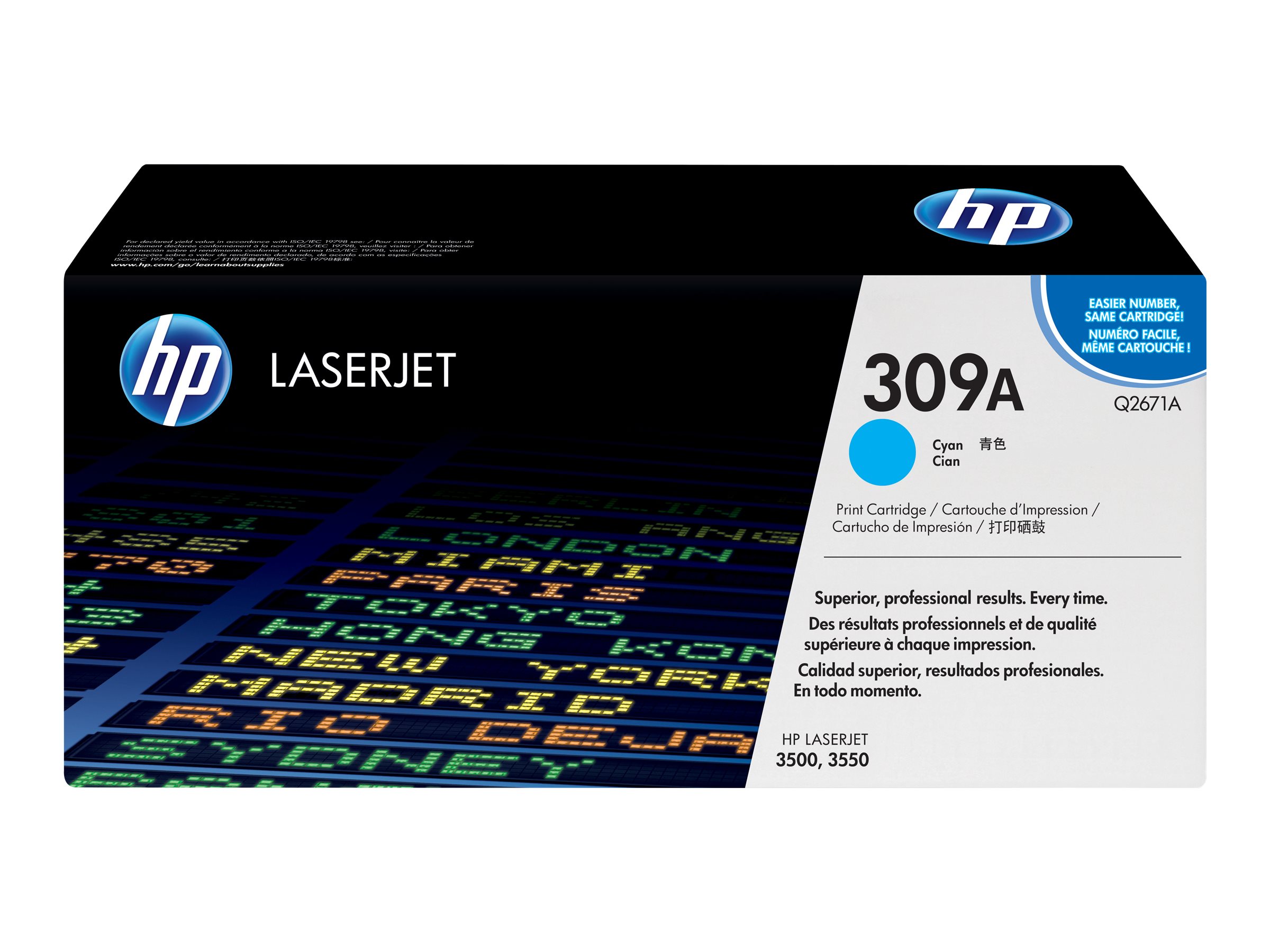 HP 309A Cyan LaserJet Tonerpatrone (Q2671A)