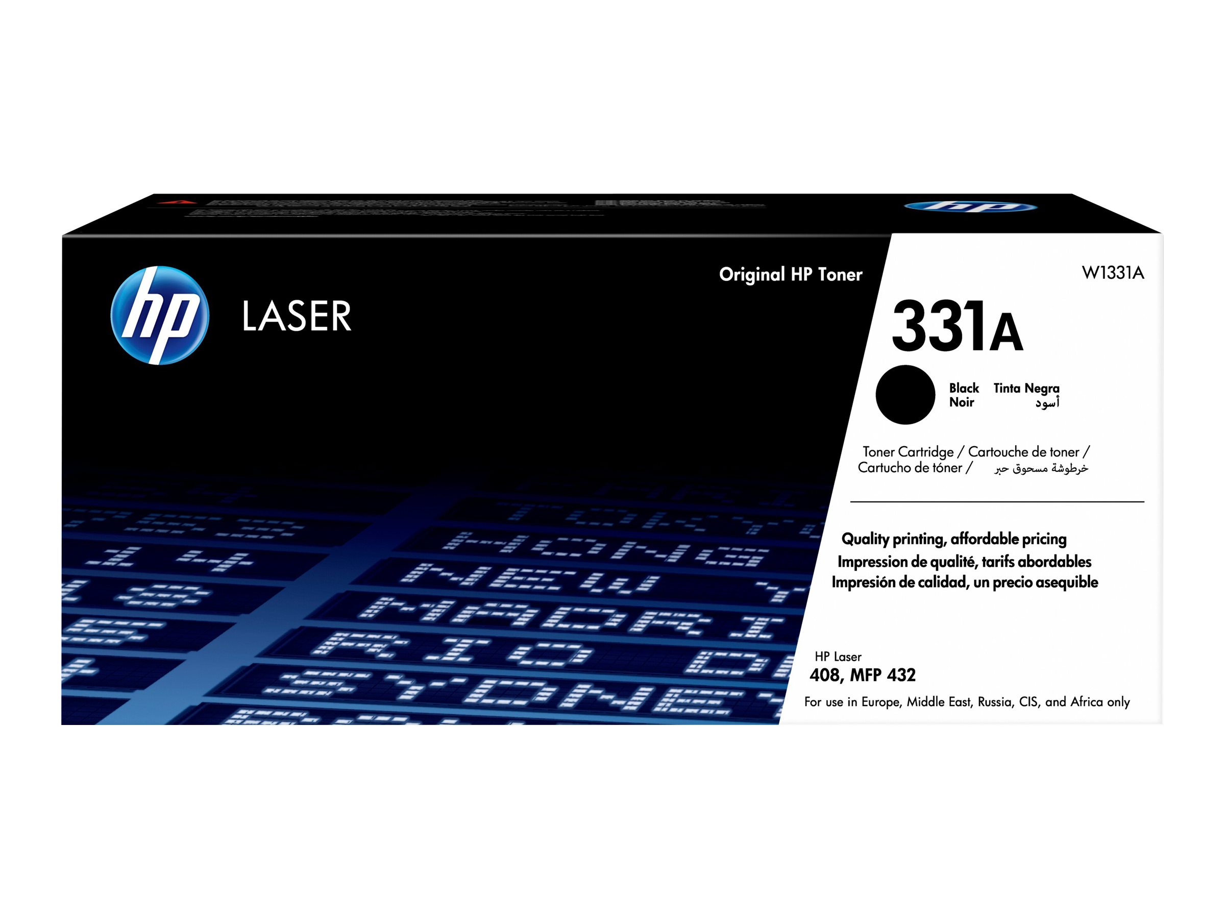 HP 331A BLACK ORIGINAL LASER