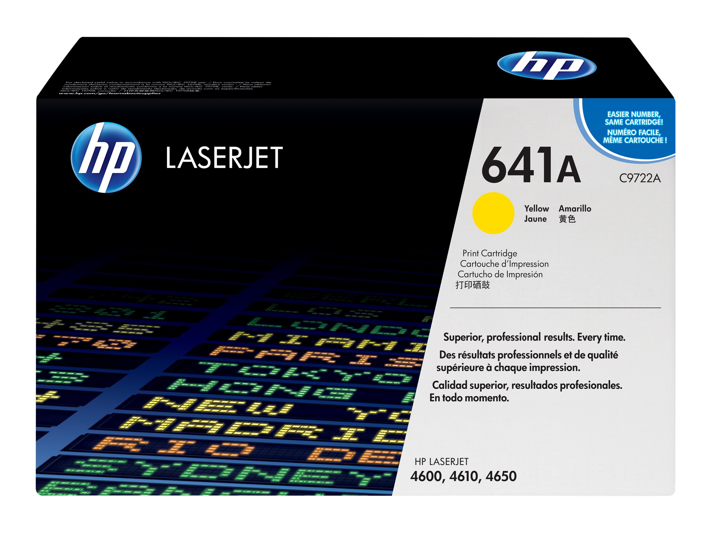 HP 641A Gelb LaserJet Tonerpatrone (C9722A)