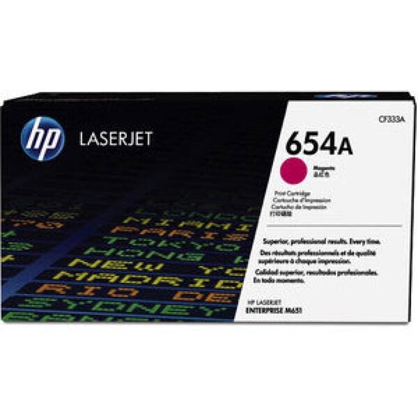 HP 654A Magenta LaserJet Tonerpatrone (CF333A)