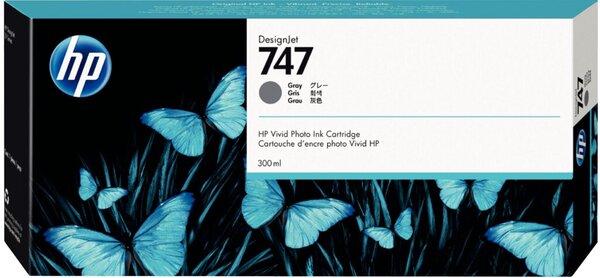 HP 747 300-ML GRAY