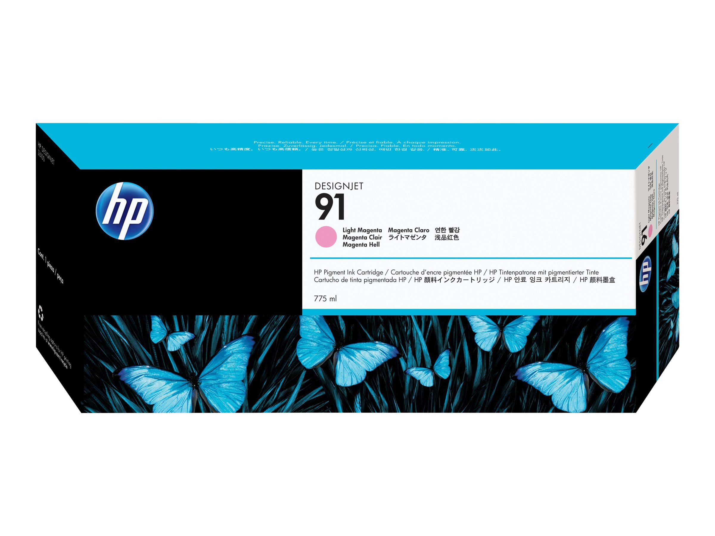 HP 91 hell Magenta Tintenpatrone