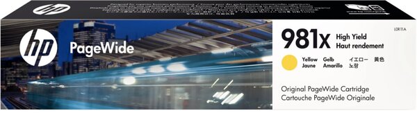 HP 981X Gelb PageWide Tintenpatrone