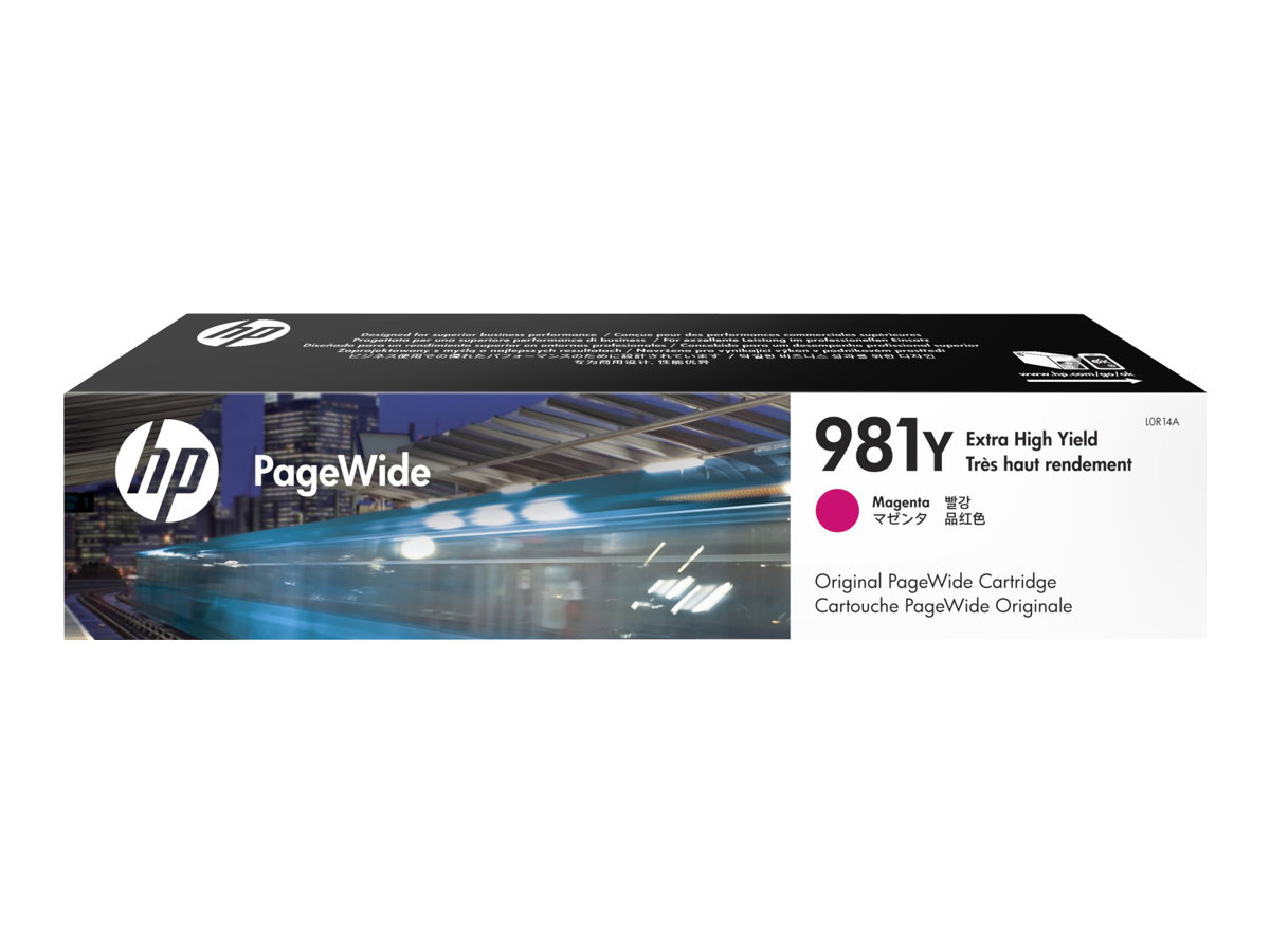HP 981Y Besonders hohe Ergiebigkeit Magenta PageWide Tintenpatrone