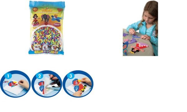 Hama Bügelperlen midi Pastellmix, im Beutel (58140000)