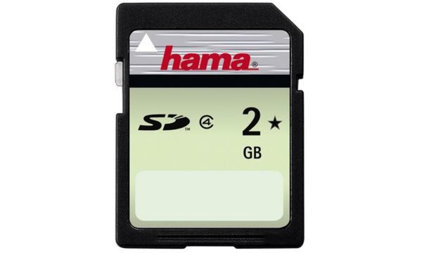 Hama Secure Digital Card (SD) HighSpeed 2GB