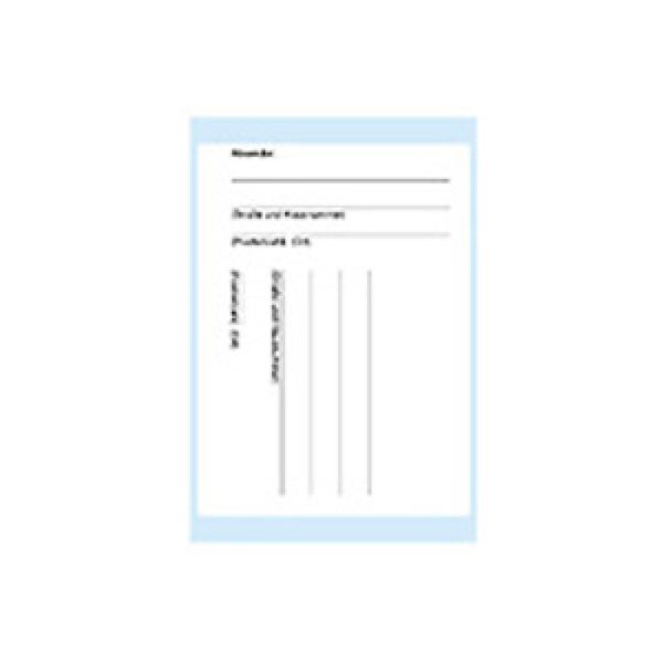 Hinweisetikett 80x110mm Paketadres. weiss schwarz 8St 1Pack