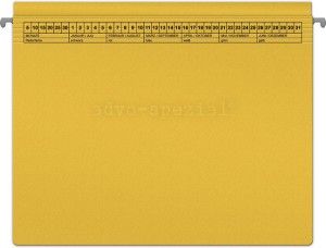 Hängehefter ReNo-COMFORT 1 AHV Linksheftung maisgelb