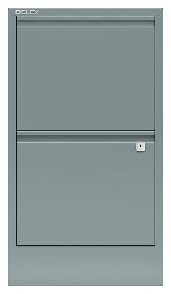 Hängeregistraturschrank, Home Filer 2 HR-Schubladen, silber