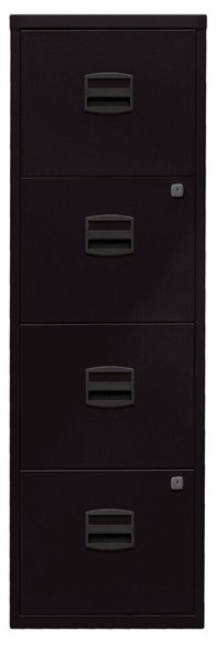 Hängeregistraturschrank PFA Einstiegsmodell, schwarz