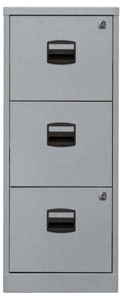 Hängeregistraturschrank PFA Einstiegsmodell, silber