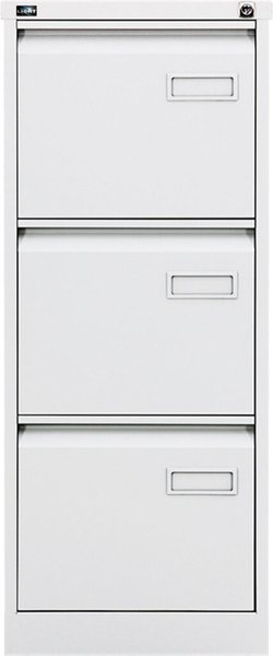 Hängeregistraturschrank, einbahnig, 3 Hängeregistratur-Schubladen,